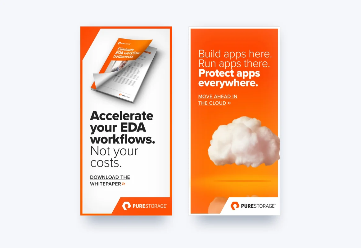 Two Everpure display ads